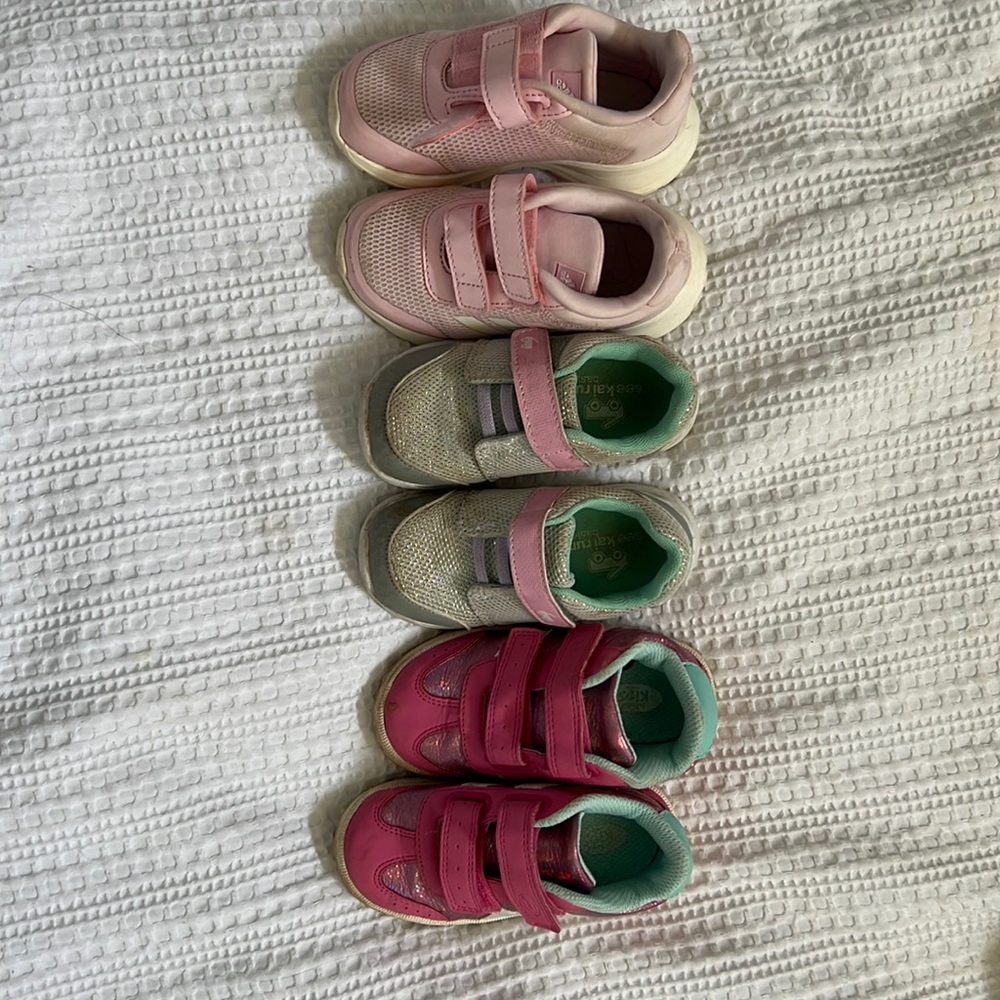 Pink Girls Sneaker Lot/Bundle